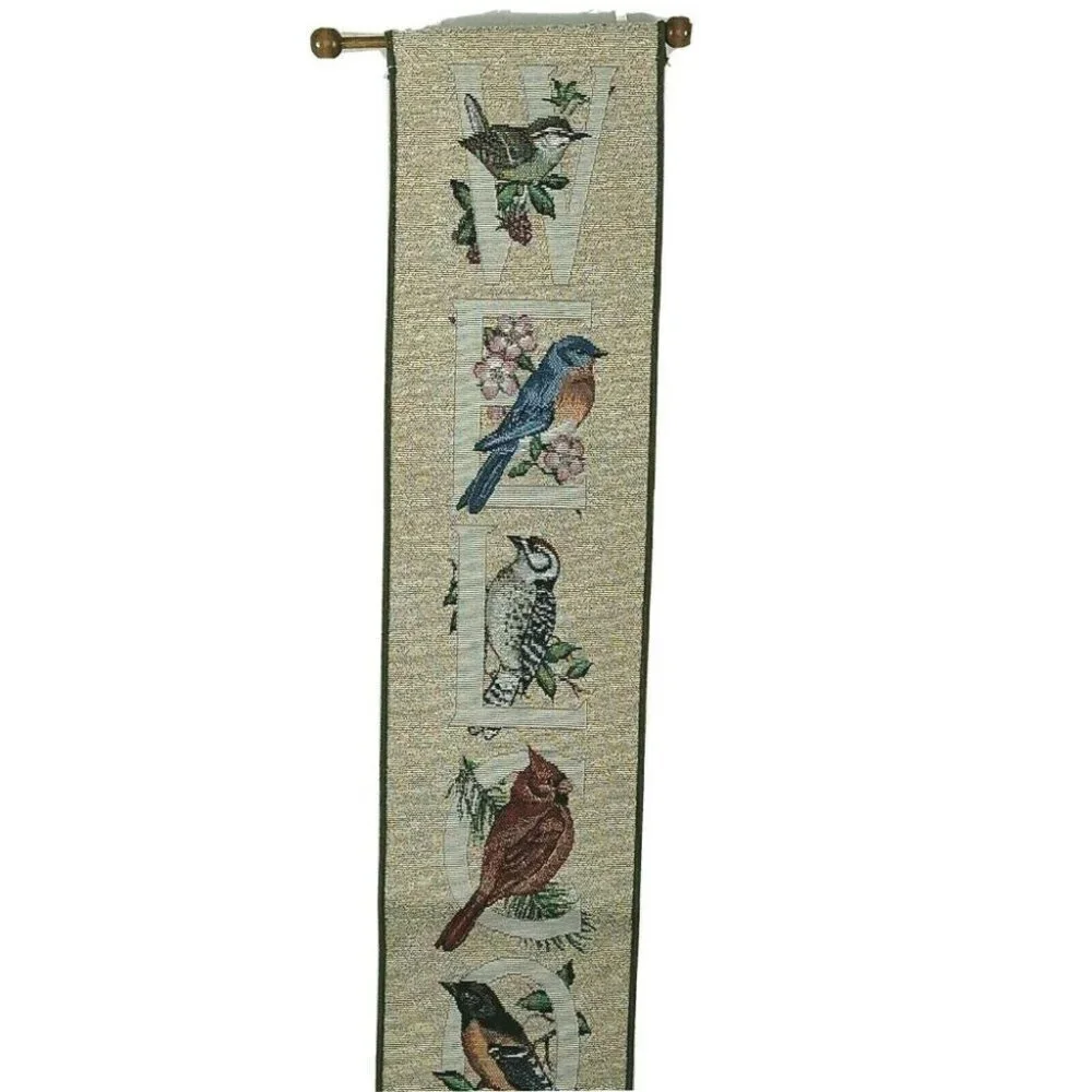 NJ Shumaker Pattan Welcome Wall Hanging Tapestry - Picture 2 of 4